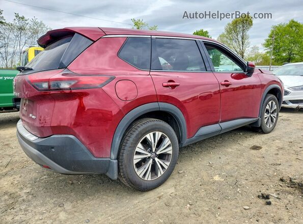 JN8AT3BB1MW228401 2021 NISSAN ROGUE Red Tył prawy