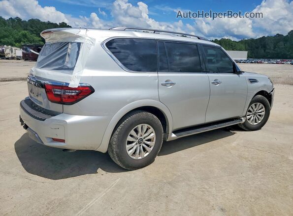 JN8AY2AC8P9182476 2023 NISSAN ARMADA Silver Rear right
