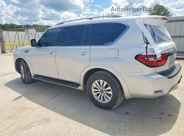 JN8AY2AC8P9182476 2023 NISSAN ARMADA Silver Rear left