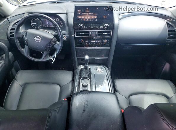 JN8AY2AC8P9182476 2023 NISSAN ARMADA Silver Dashboard view