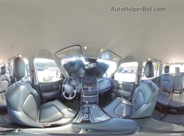 JN8AY2AC8P9182476 2023 NISSAN ARMADA Silver 360 interior view