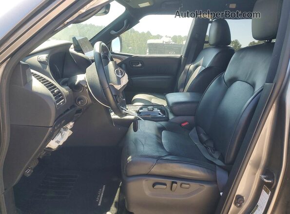 JN8AY2BA9P9405461 2023 NISSAN ARMADA Silver Вид салону спереду