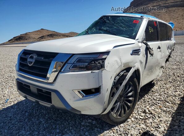 JN8AY2DB1P9834020 2023 NISSAN ARMADA White Przód lewy