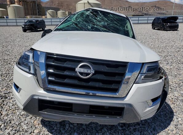 JN8AY2DB1P9834020 2023 NISSAN ARMADA White Widok z przodu