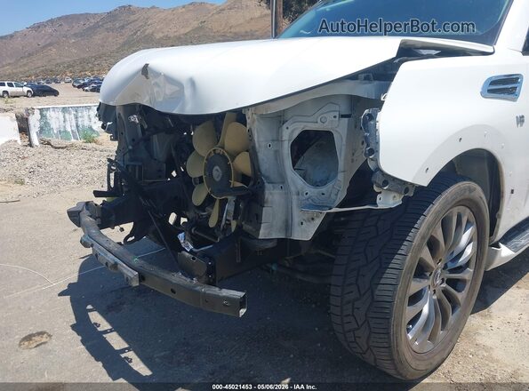 JN8AY2DB6N9810776 2022 NISSAN ARMADA Белый Вид спереди