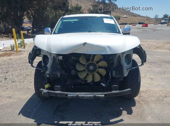 JN8AY2DB6N9810776 2022 NISSAN ARMADA Белый Вид задней части салона