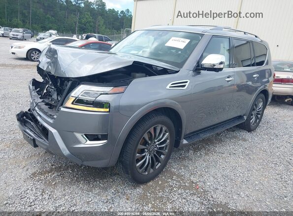 JN8AY2DB6R9852452 2024 NISSAN ARMADA Gray Front left