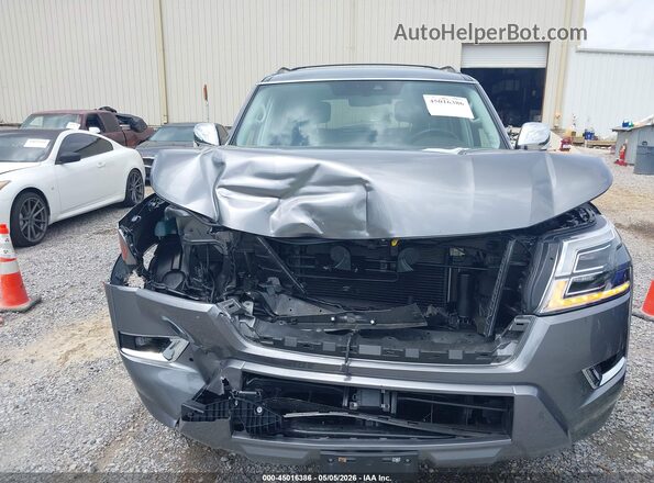 JN8AY2DB6R9852452 2024 NISSAN ARMADA Gray Front view