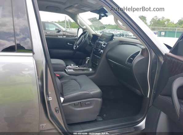 JN8AY2DB6R9852452 2024 NISSAN ARMADA Gray Front interior view