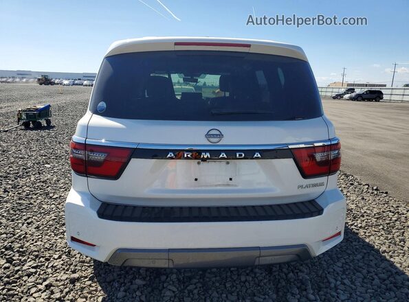 JN8AY2DB8P9832278 2023 NISSAN ARMADA White Հետևի տեսք