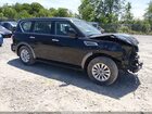 2023 Nissan Armada S 4wd Black vin: JN8AY2ED3P9693936