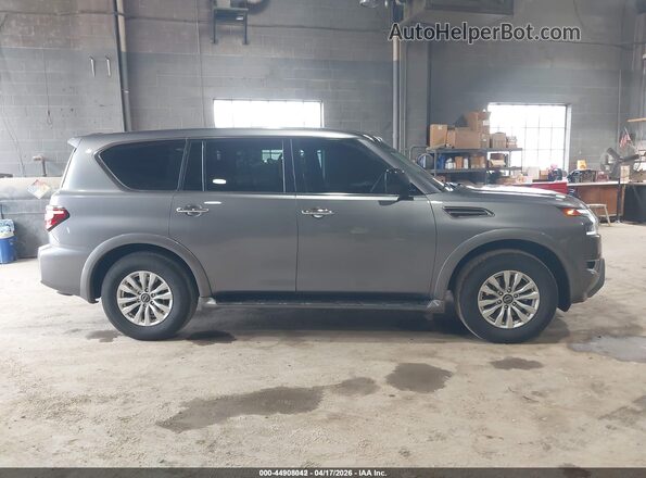 JN8AY2ED4P9690642 2023 NISSAN ARMADA Серый Вид задней части салона