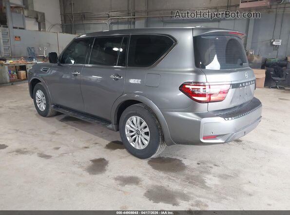 JN8AY2ED4P9690642 2023 NISSAN ARMADA Серый Задняя левая четверть