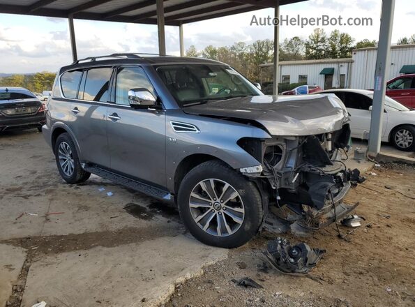 JN8AY2NC3KX512006 2019 NISSAN ARMADA Угольный Передняя правая четверть