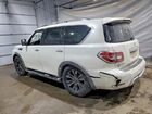 2018 Nissan Armada Platinum Белый vin: JN8AY2NE1J9732829