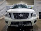 2018 Nissan Armada Platinum Белый vin: JN8AY2NE1J9732829