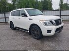2020 Nissan Armada Platinum 4wd White vin: JN8AY2NE3L9780609