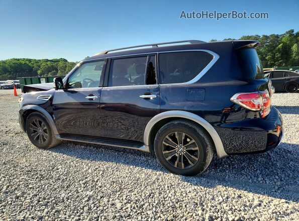 JN8AY2NE5H9702615 2017 NISSAN ARMADA Blue Tył lewy
