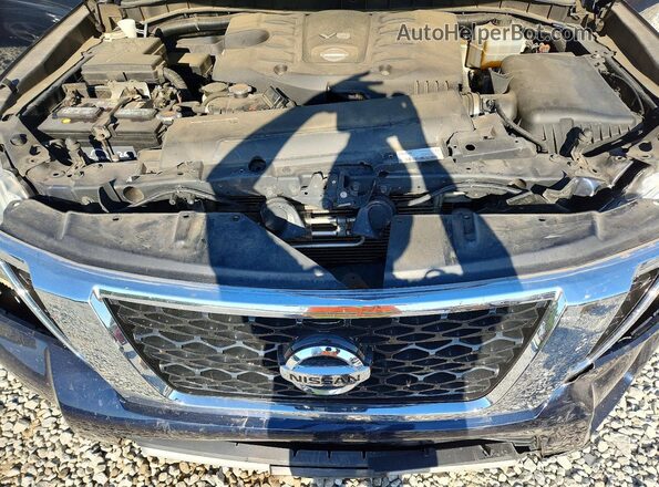 JN8AY2NE5H9702615 2017 NISSAN ARMADA Blue Widok komory silnika