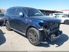 2018 Nissan Armada Platinum Dark Blue vin: JN8AY2NE6J9734124
