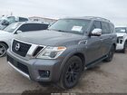 2017 Nissan Armada Platinum Gray vin: JN8AY2NF2H9304481