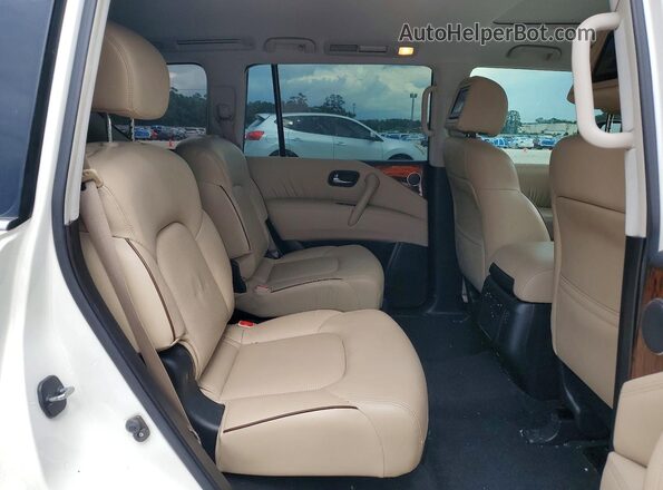 JN8AY2NF5H9304071 2017 NISSAN ARMADA White Rear interior view