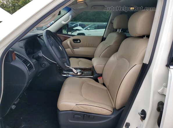 JN8AY2NF5H9304071 2017 NISSAN ARMADA White Front interior view