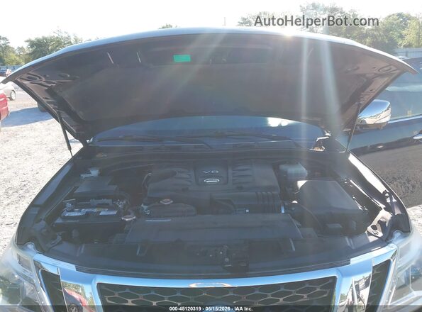 JN8AY2NF6J9333035 2018 NISSAN ARMADA Black Vista trasera