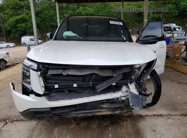 JN8AY3DE9S9401523 2025 NISSAN ARMADA White Vista frontal