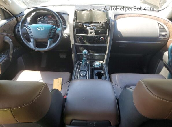 JN8AZ2AC0R9500316 2024 INFINITI QX80 Черный Вид панели приборов