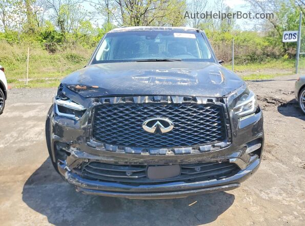 JN8AZ2AC0R9500316 2024 INFINITI QX80 Черный Вид спереди