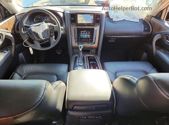JN8AZ2AD9M9861366 2021 INFINITI QX80 Белый Вид панели приборов
