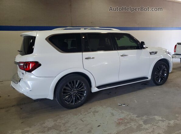 JN8AZ2AF0M9720297 2021 INFINITI QX80 Белый Задняя правая четверть