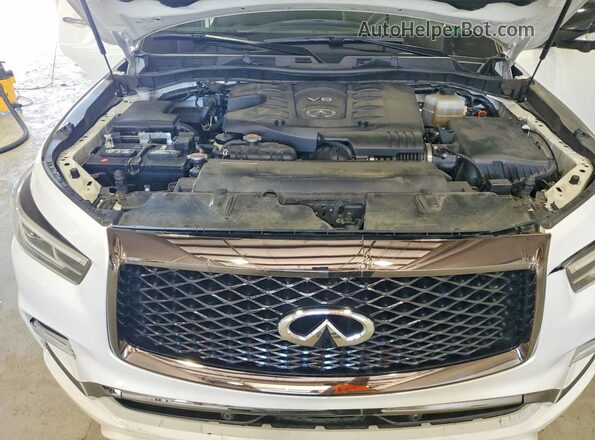 JN8AZ2AF0M9720297 2021 INFINITI QX80 Белый Вид подкапотного пространства