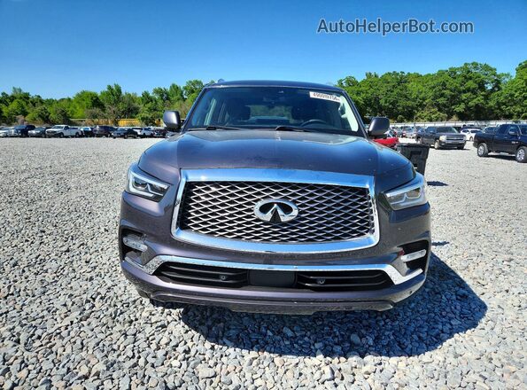 JN8AZ2AF9P9756042 2023 INFINITI QX80 Серый Вид спереди