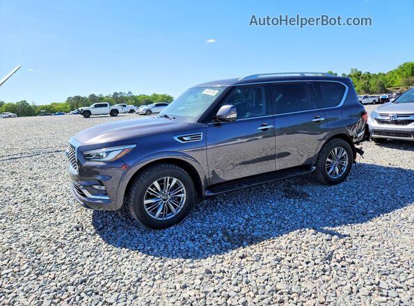 JN8AZ2AF9P9756042 2023 INFINITI QX80 Серый Передняя левая четверть