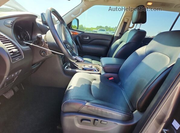 JN8AZ2AF9P9756042 2023 INFINITI QX80 Серый Вид салона спереди