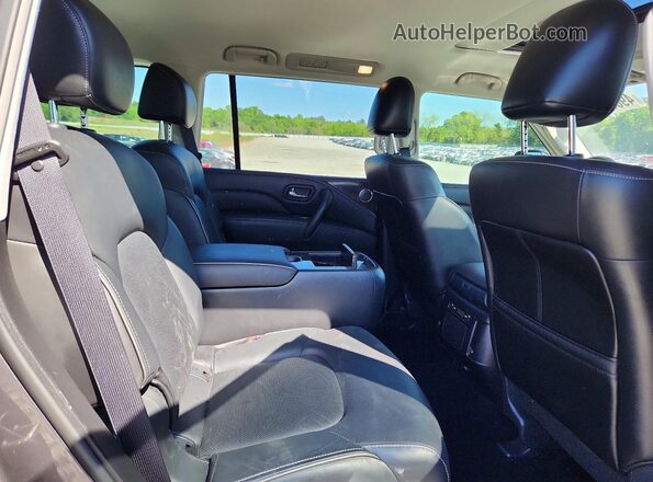 JN8AZ2AF9P9756042 2023 INFINITI QX80 Серый Вид задней части салона