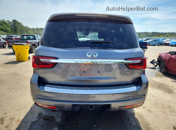 JN8AZ2NF1L9704635 2020 INFINITI QX80 Gray Widok z tyłu