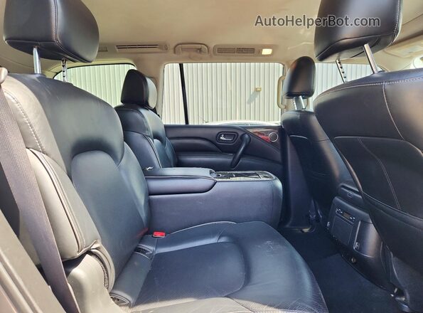 JN8AZ2NF1L9704635 2020 INFINITI QX80 Gray Widok wnętrza z tyłu