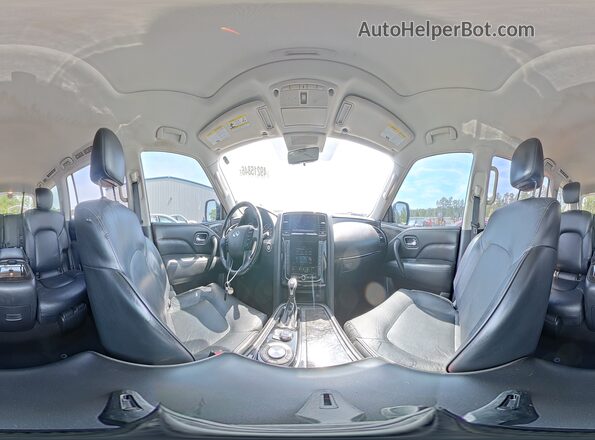 JN8AZ2NF1L9704635 2020 INFINITI QX80 Gray Widok wnętrza 360 stopni