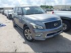 2016 Infiniti Qx80   Gray vin: JN8AZ2NF2G9611211