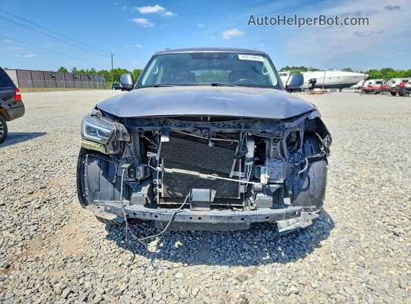 JN8AZ2NF2K9682823 2019 INFINITI QX80 Gray Вид спереду