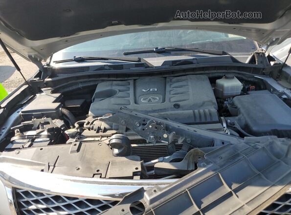 JN8AZ2NF5G9610313 2016 INFINITI QX80 Серебряный Вид подкапотного пространства