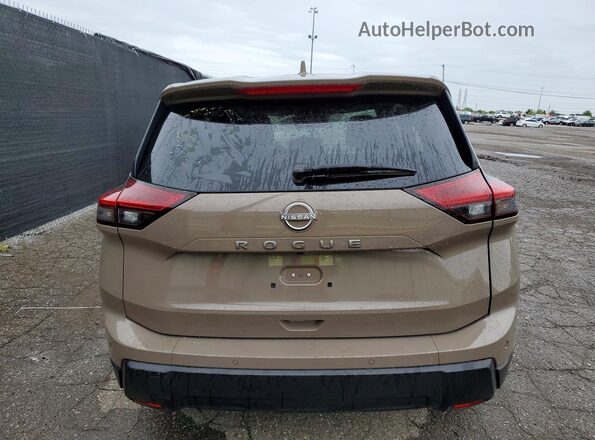 JN8BT3BA1SW007521 2025 NISSAN ROGUE Tan Հետևի տեսք