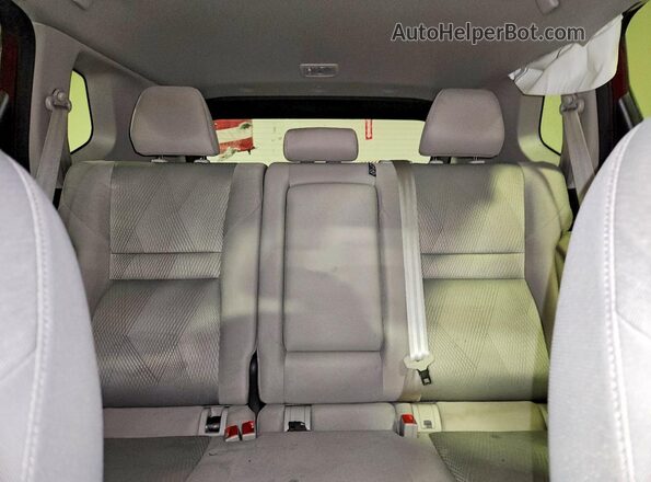 JN8BT3BA5SW344273 2025 NISSAN ROGUE Красный Вид задних сидений