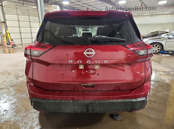 JN8BT3BA5SW344273 2025 NISSAN ROGUE Красный Вид сзади