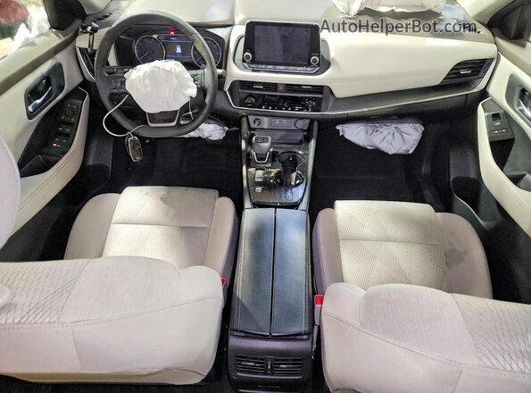 JN8BT3BA5SW344273 2025 NISSAN ROGUE Красный Вид панели приборов