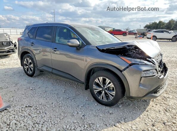JN8BT3BA6PW006016 2023 NISSAN ROGUE Gray Delantero derecho
