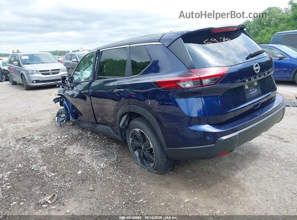 JN8BT3BA6SW008518 2025 NISSAN ROGUE Синий Задняя левая четверть